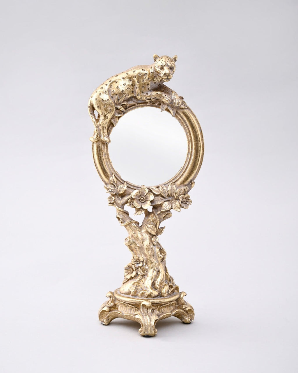Royal Panther Ovel Table Mirror